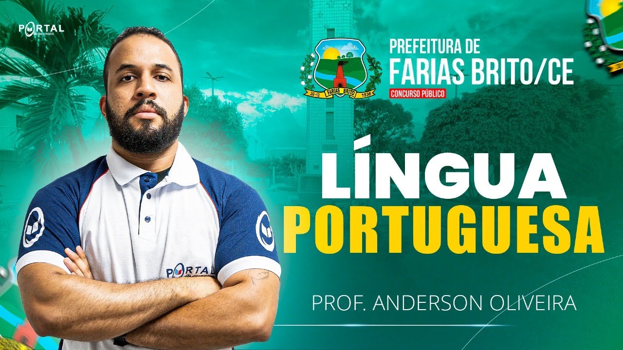 CONCURSO PREF. FARIAS BRITO/CE: LÍNGUA PORTUGUESA @CursosdoPortal