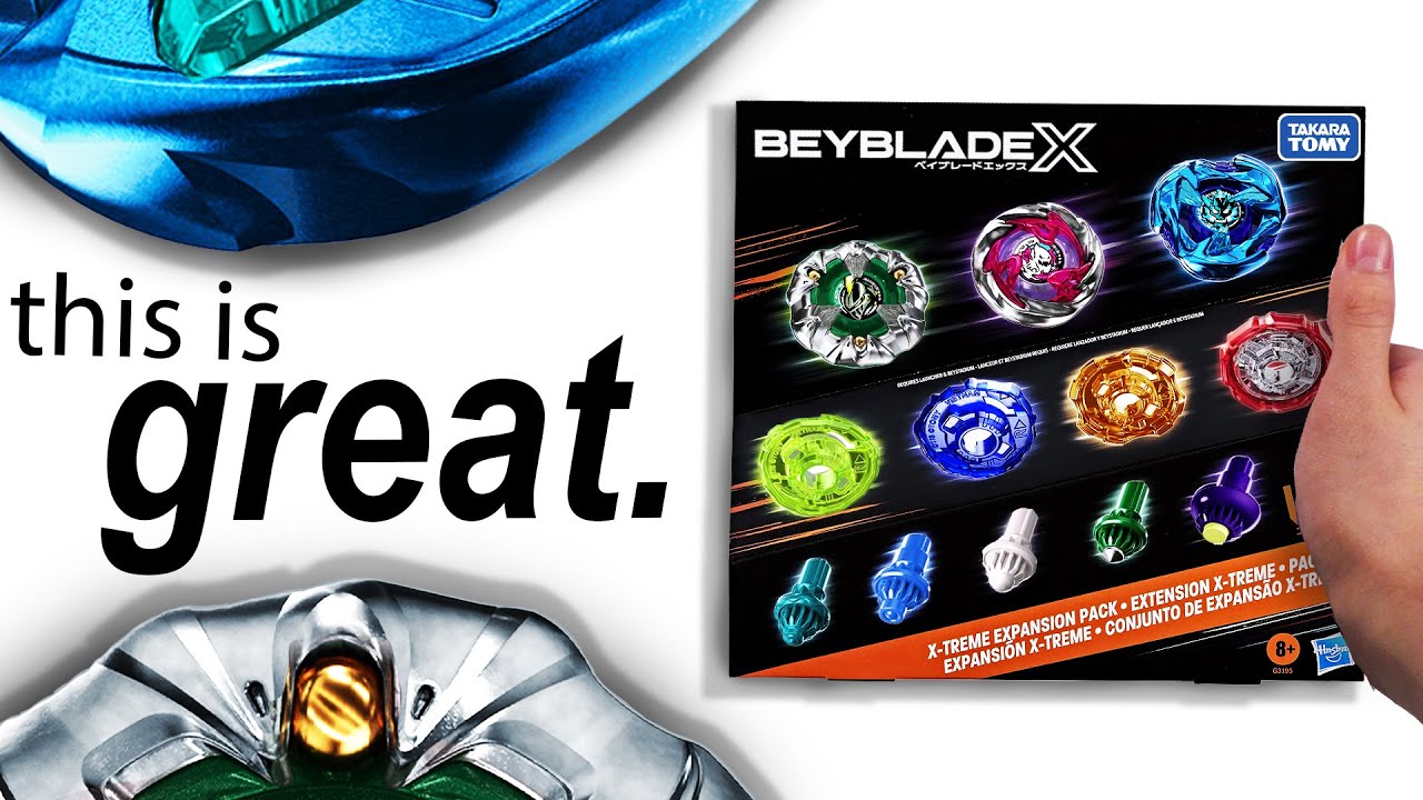The NEW HASBRO Beyblade X Expansion Set Is Actually GREAT...
