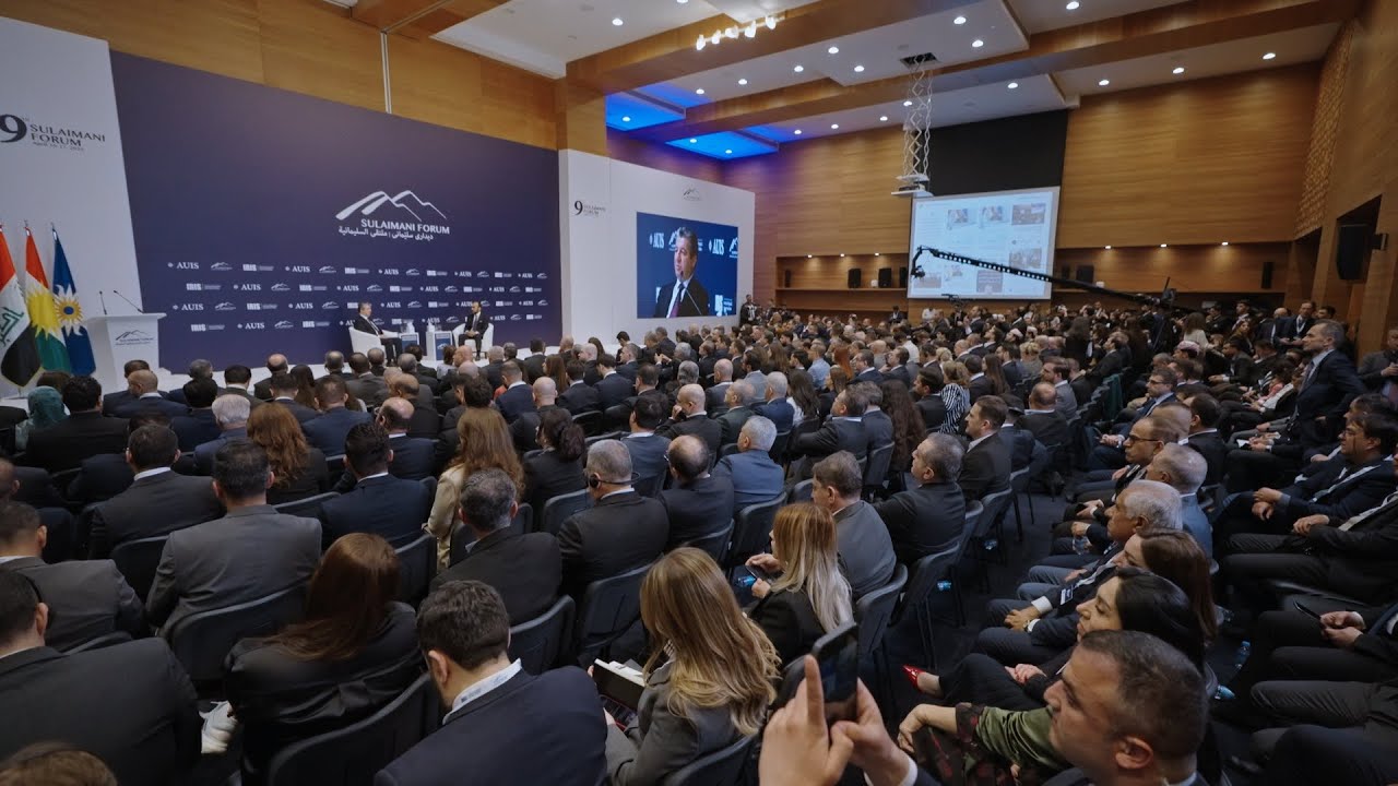 Highlights of PM Masrour Barzani's special session at Sulaimani Forum 2025