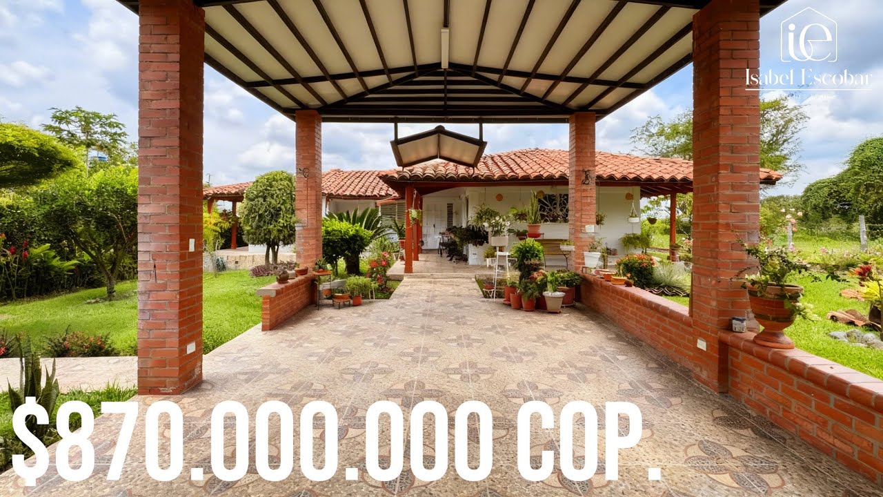 Finca Campestre en Venta en Palmira, Tablones | Amplios Espacios, Zona BBQ y Naturaleza