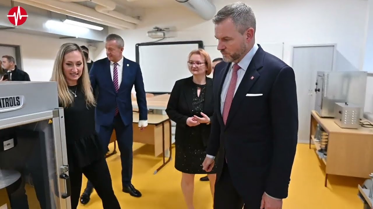 Do Trenčianskeho kraja zavítal prezident Peter Pellegrini, nosnou témou stredné školstvo 27.11.2024