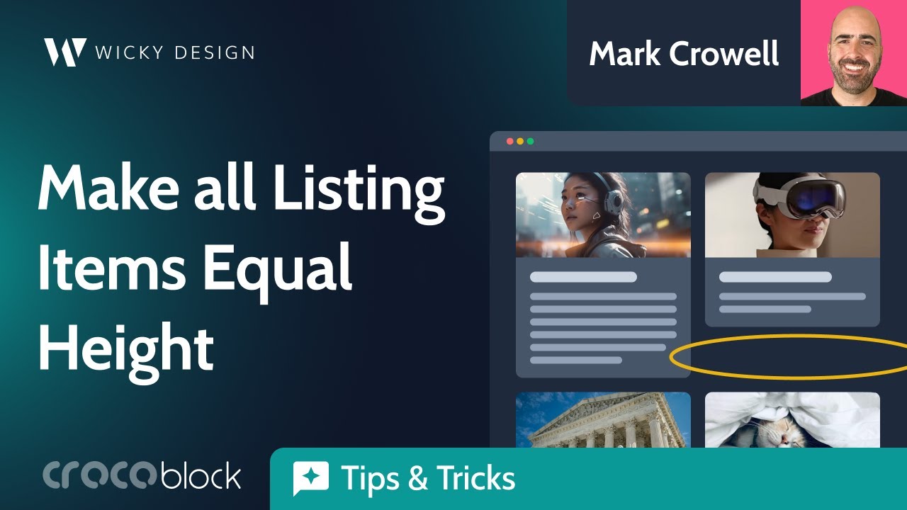 How to Make All Listing Items Equal Height in Elementor  | JetEngine