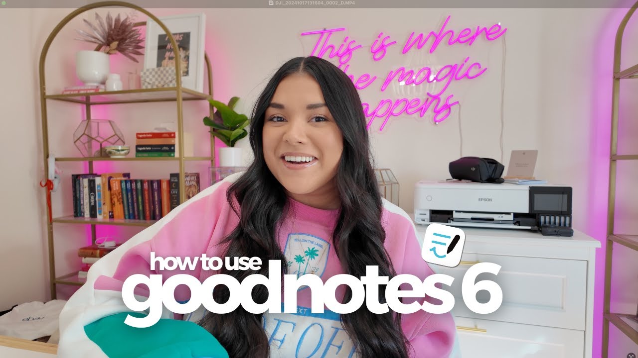 How to Use Goodnotes 6 | Beginner's Guide 📝✨