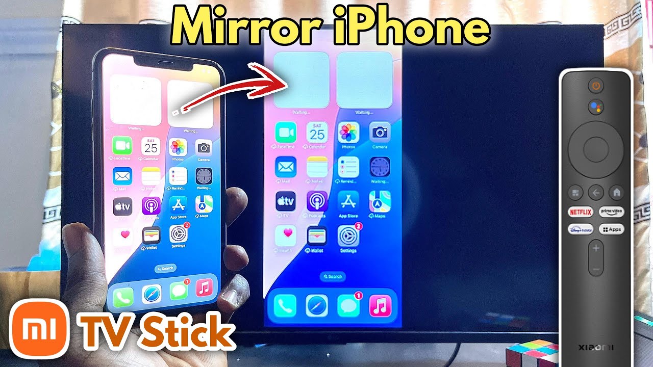 Xiaomi Mi TV Stick: How to Screen Mirror iPhone