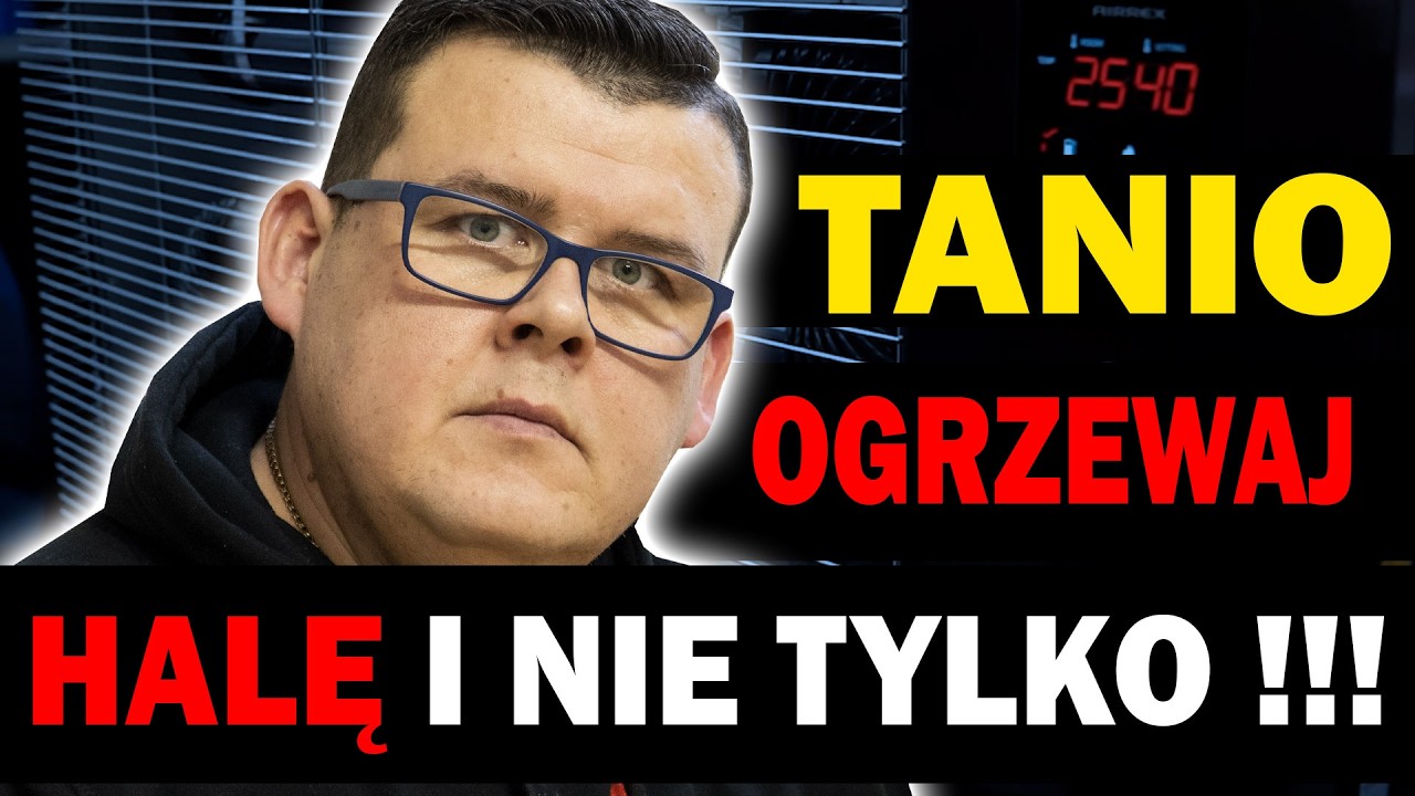 TANI sposób na OGRZEWANIE hal, magazynów! Rex Nordic