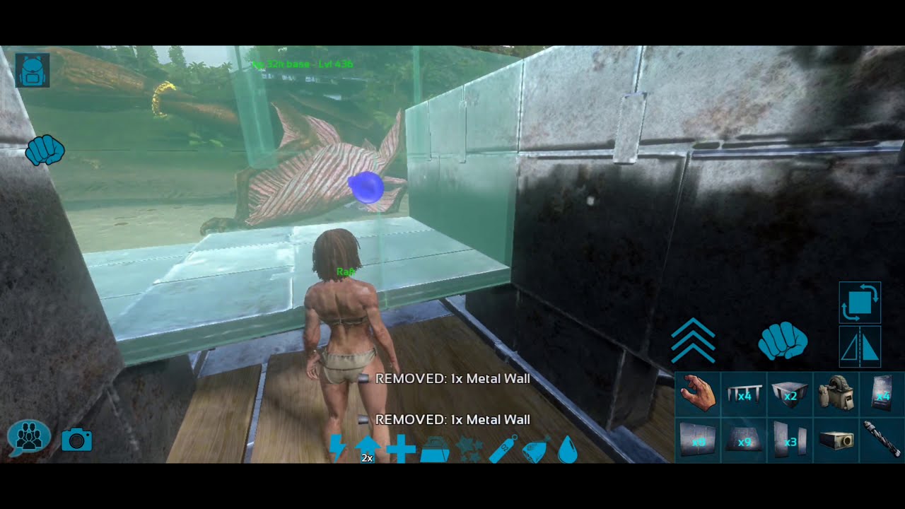 Ark mobile-Como fazer barco blindado(how to make raft armored?)