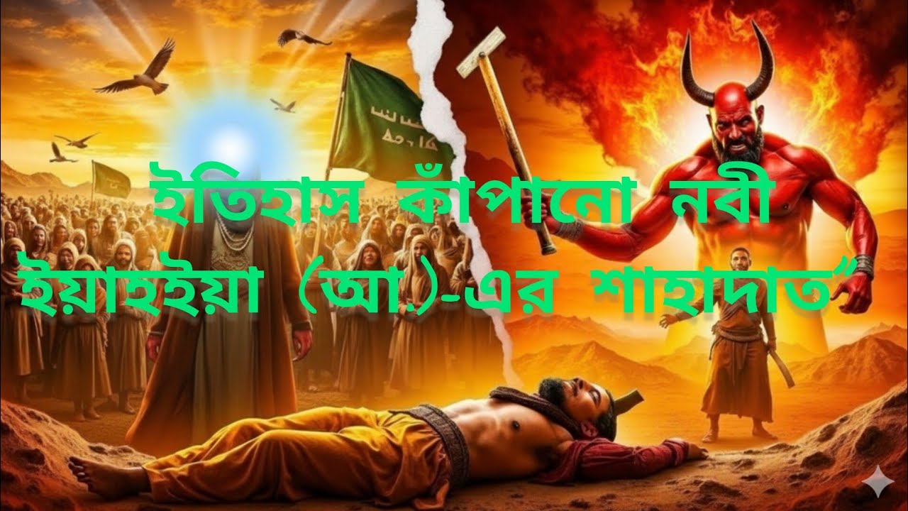 নবী ইয়াহইয়া (আ.)-এর কাহিনি | কেন তাঁকে এত নির্মমভাবে শহীদ করা হয়েছিল?