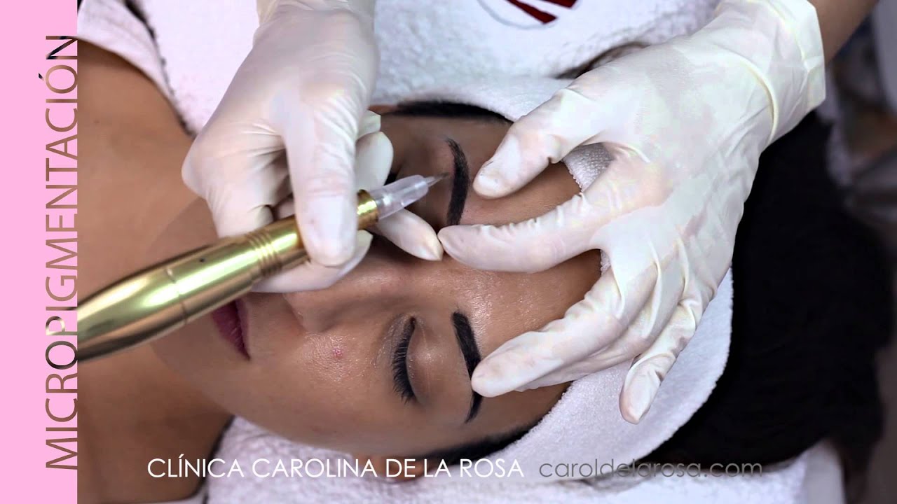 Micropigmentación de cejas - Clínica Carolina de la rosa