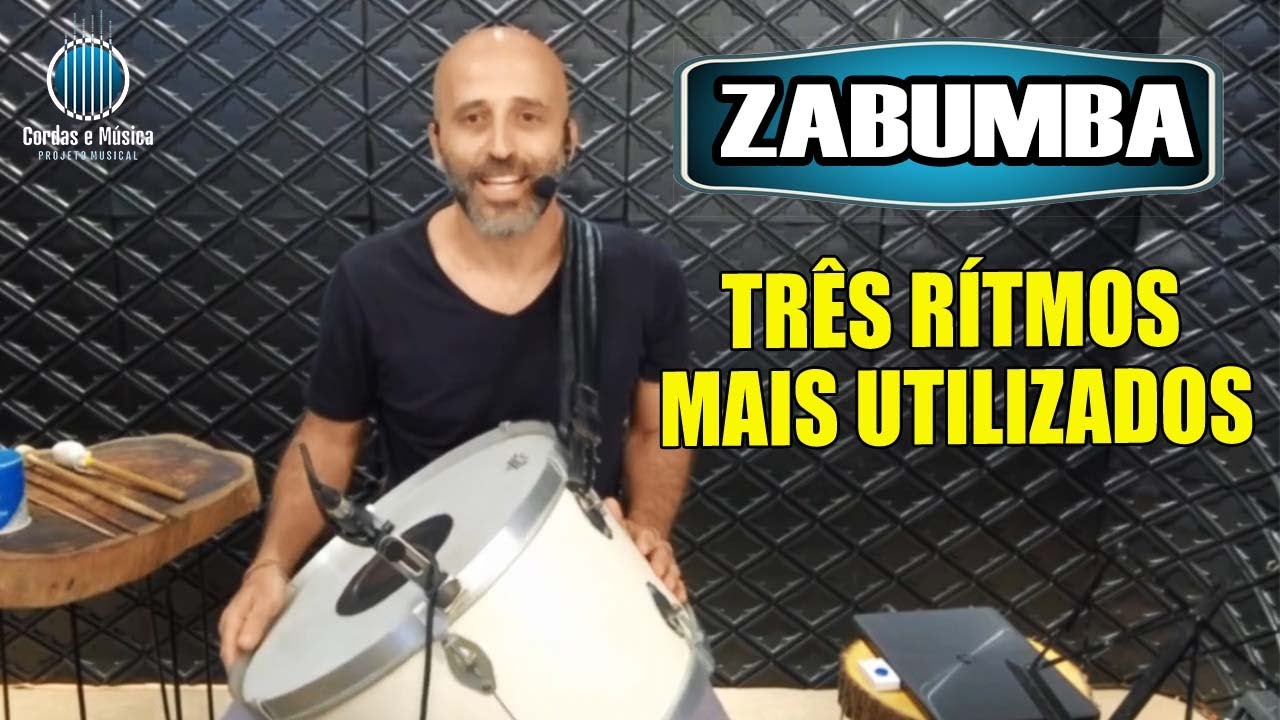Conheça os Rítmos mais usados com a ZABUMBA - CURSO DE PERCUSSÃO