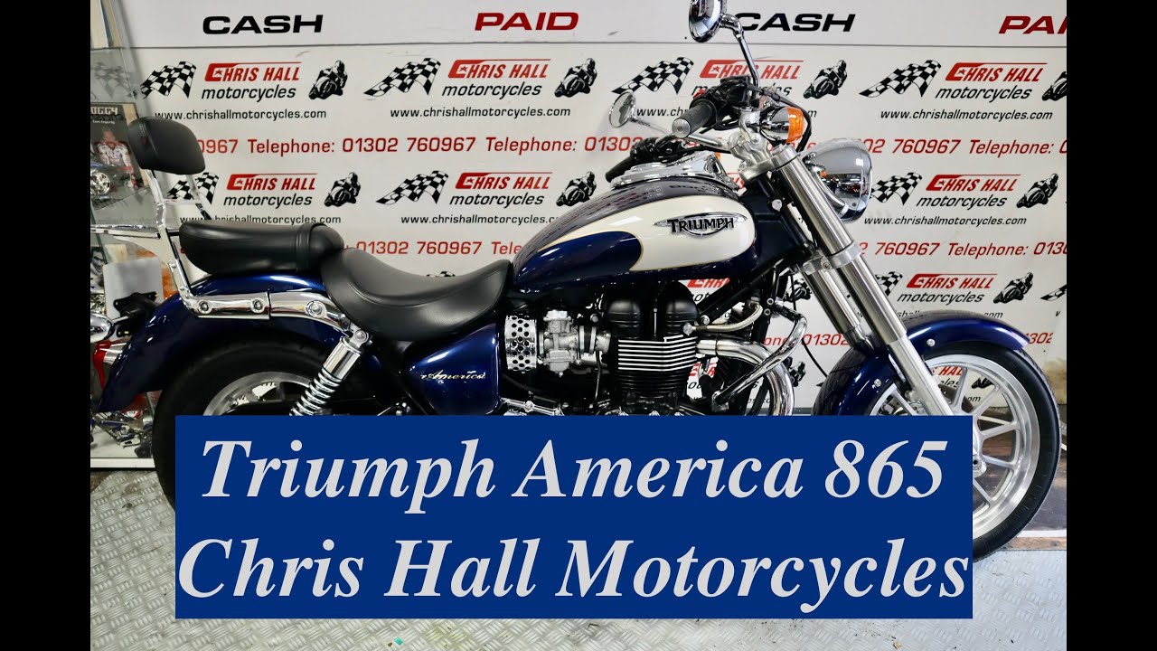 Triumph Bonneville America 865 2010 года @chrishallmotorcycles #мотоциклы #triumph