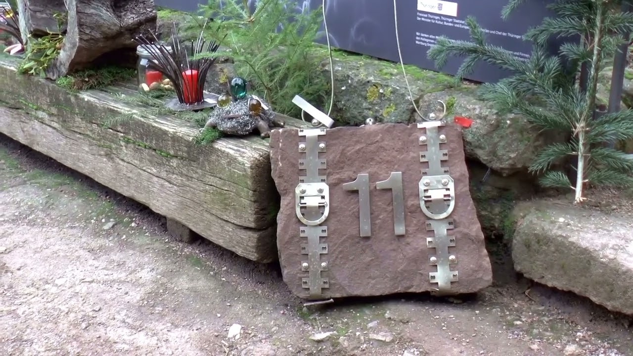 Spaziergang im Weihnachtlichen Eisenach bis zur Wartburg