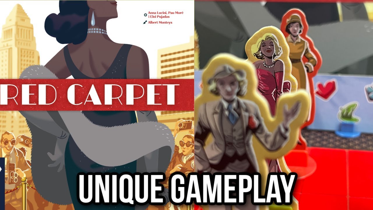 Red Carpet Board Game Review - Be A Papparazzi!