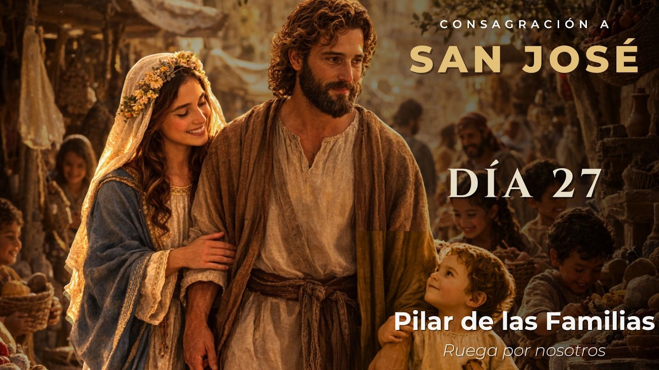 Consagración a SAN JOSÉ Día 27 | Pilar de las Familias