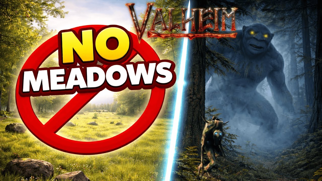 Skipping the Meadows...Valheim Challenge.
