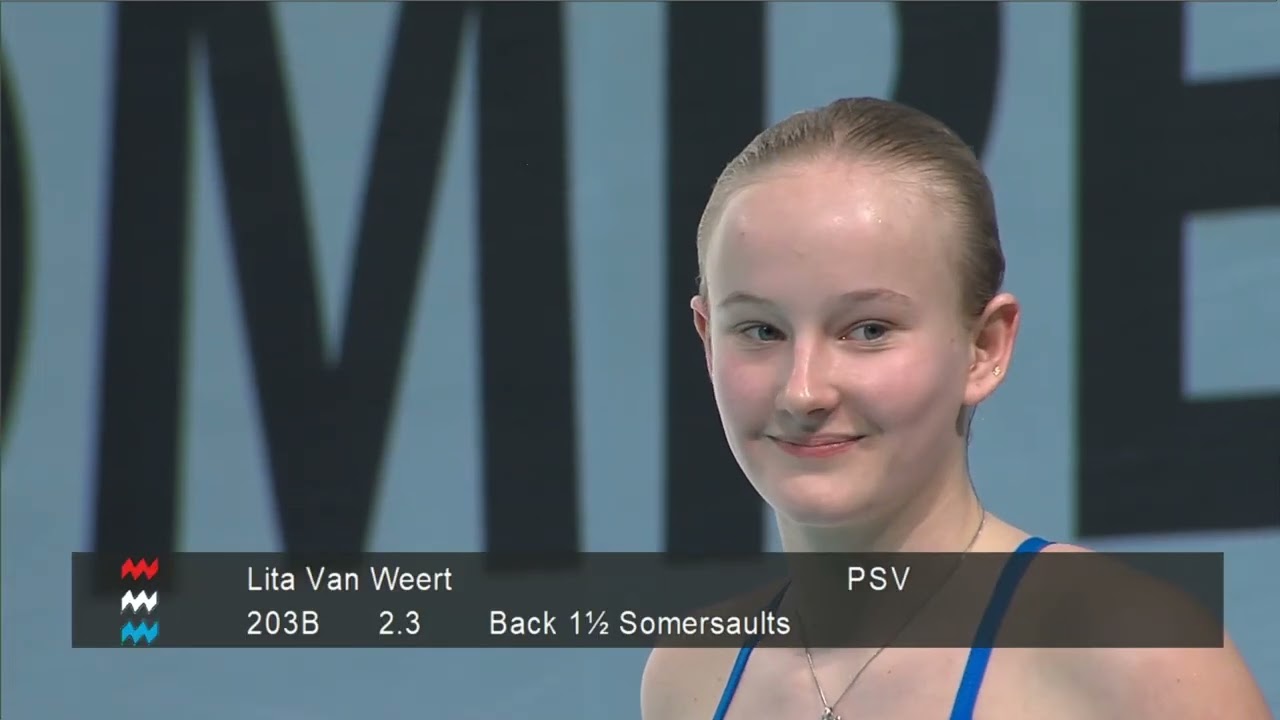 Girls A 1m final - Eindhoven Diving Cup 2026