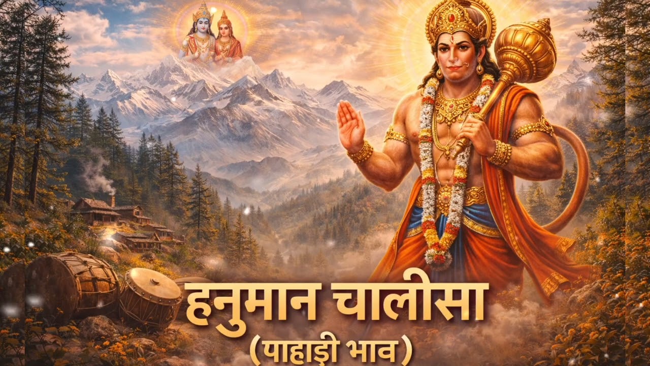 “हनुमान चालीसा – पहाड़ी भाव”