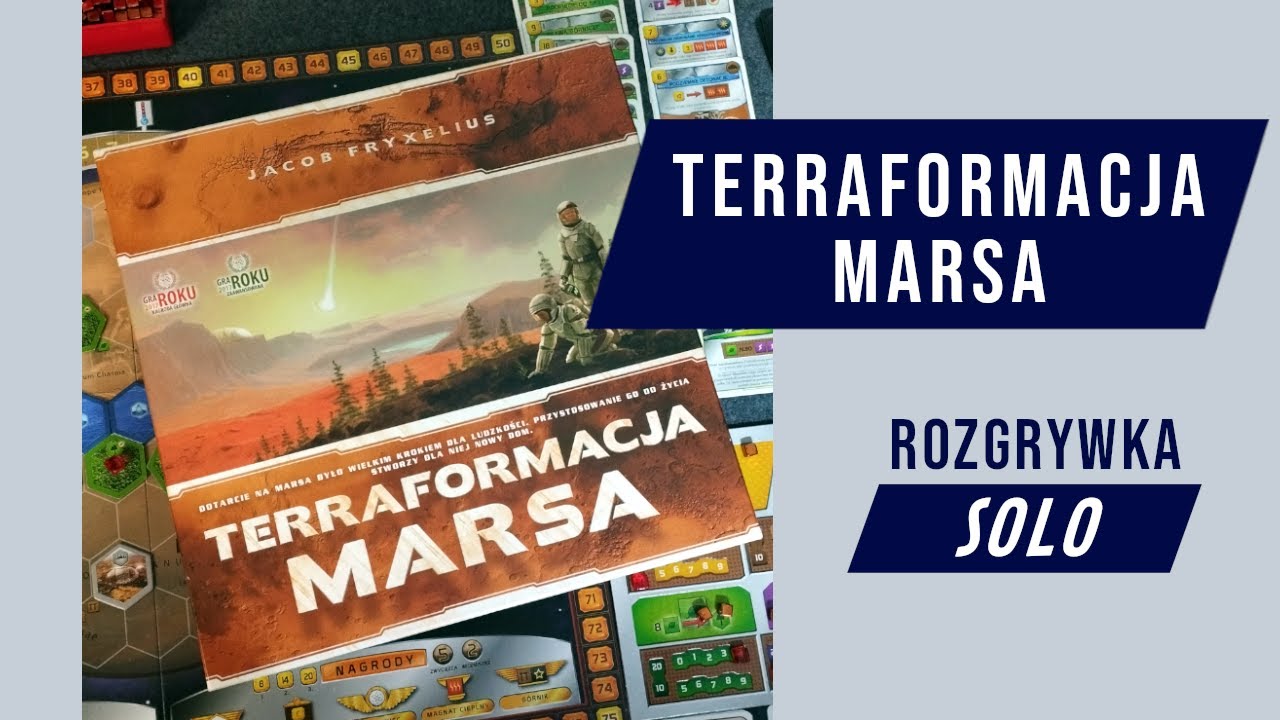 Terraformacja Marsa - zasady i pełna rozgrywka solo