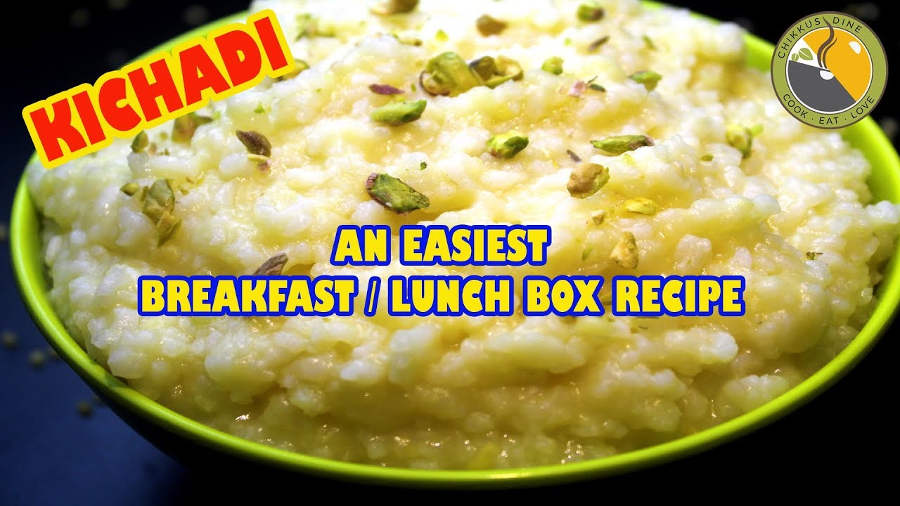 Lunch box recipe ||Sweet Kichadi || Easy Lunch Box Recipes for Kids - YouTube Ep. #084