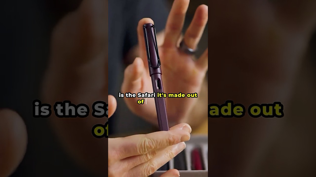 Почему Lamy Safari &mdash; отличная перьевая ручка для начинающих