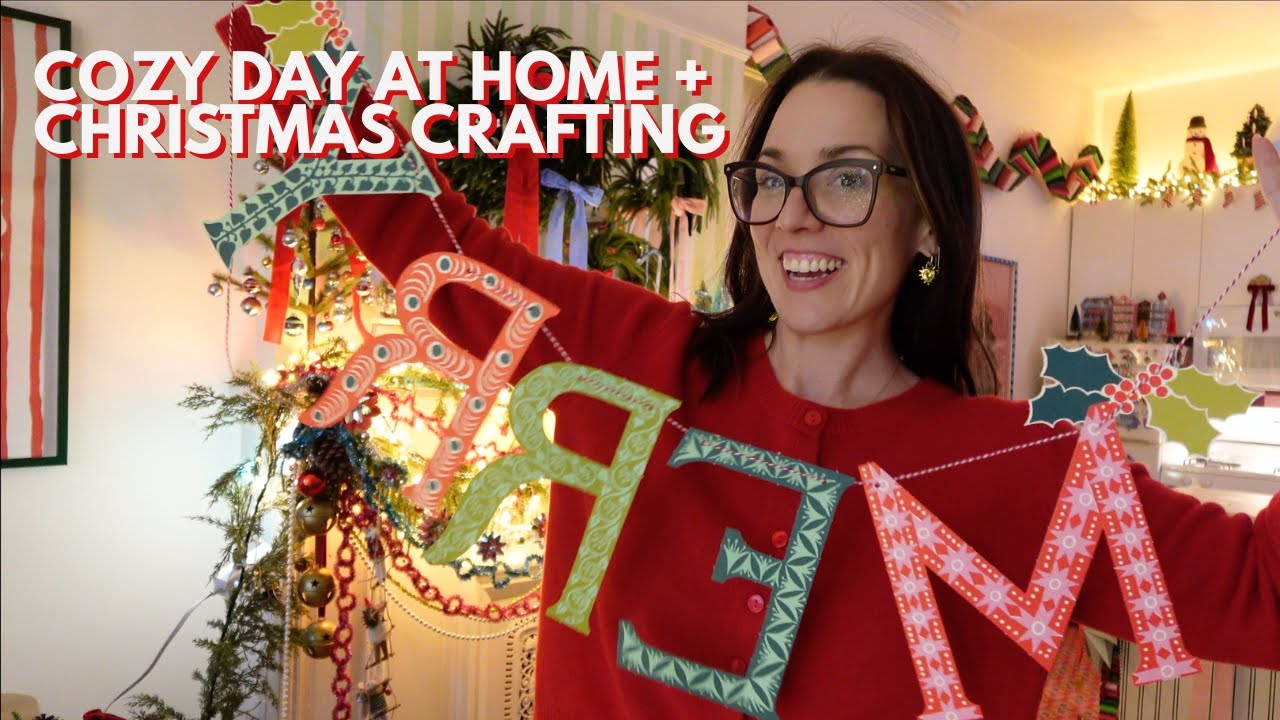 Cozy day in my nyc apartment + christmas crafting! | VLOGMAS DAY 2
