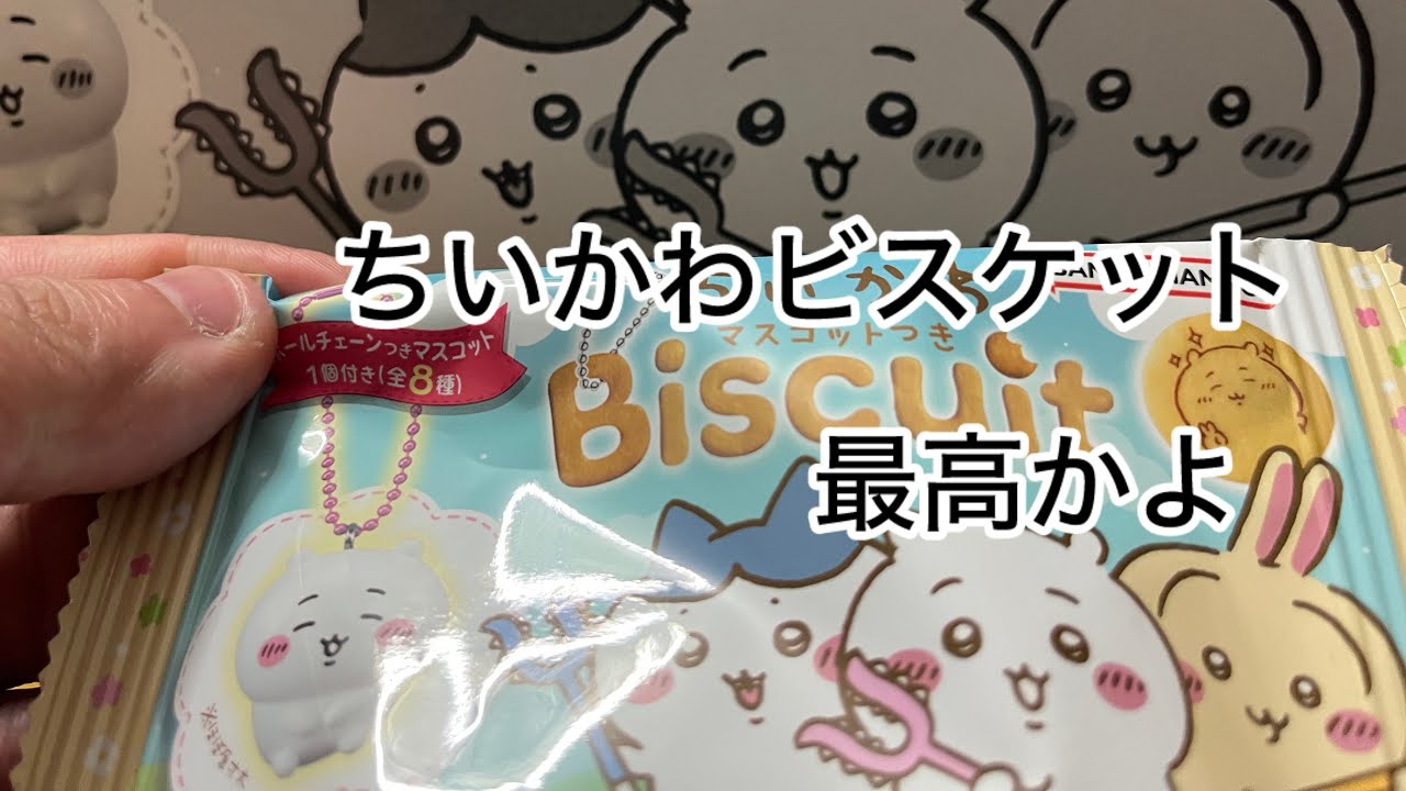 ちいかわビスケット2ボックス開封！！コンプリート目指して神引きッ