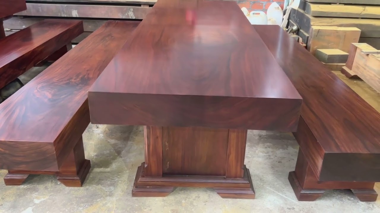 Báo giá 3 bộ bàn ghế k3 gỗ lim nguyên khối 0345717899