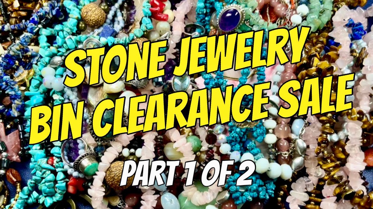 Stone Jewelry BIN Clearance Sale Part 1 of 2 