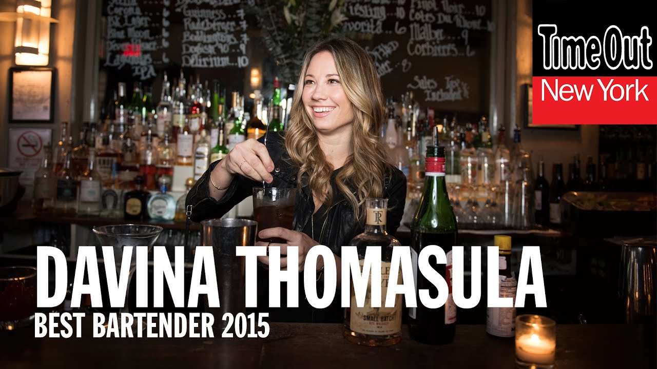 Time Out New York&rsquo;s Best Bartender 2015 finalist: Davina Thomasula
