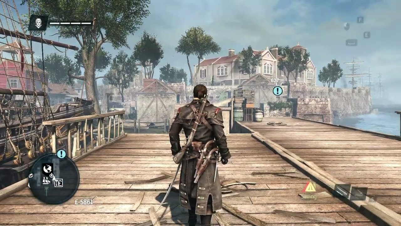Assassins Creed Rogue RAW footage pt5