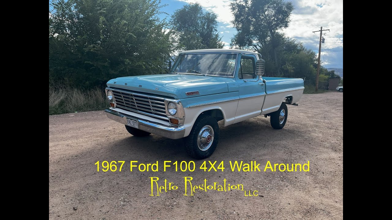 1967 Ford F100 Walk Around