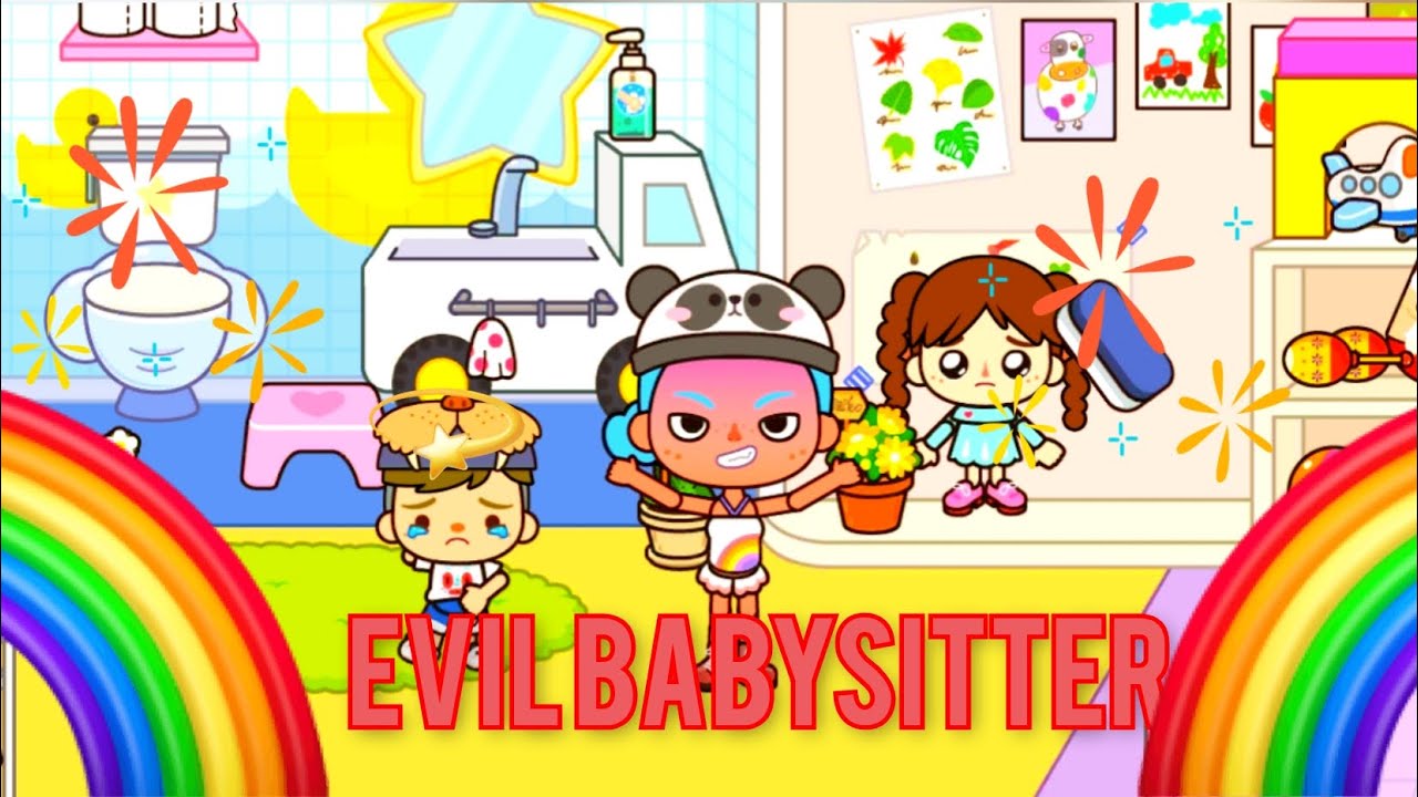 evil babysitter (love story) | miga world