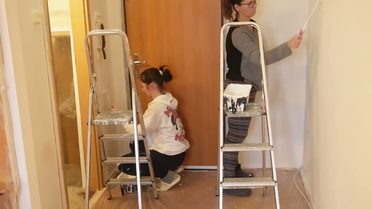 Wall Painting Before and After | Satisfying Transformation ASMR