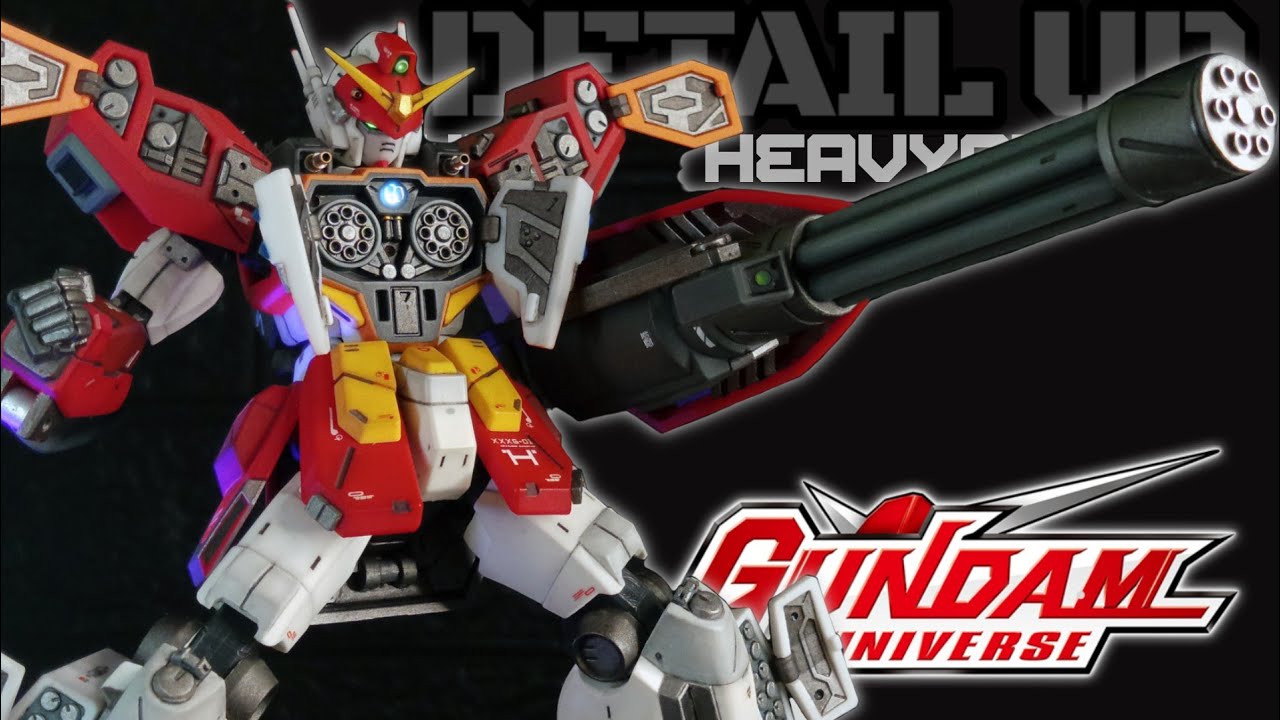 GUNDAM UNIVERSE HEAVYARMS Detail up