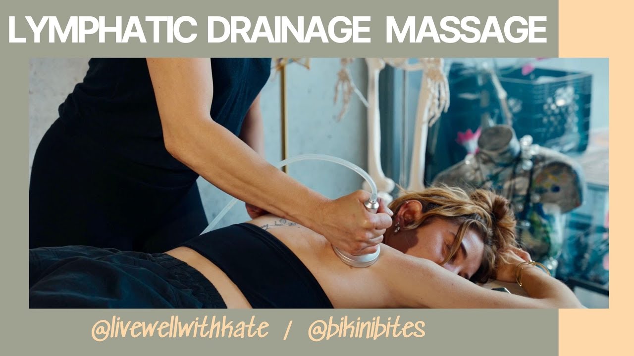 Lymphatic Drainage Massage with Vacuum Therapy Machine