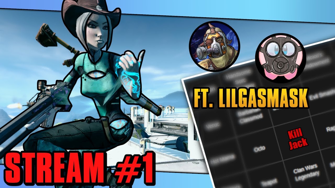 BORDERLANDS BINGO RACE!!! Feat. @LilGasmask