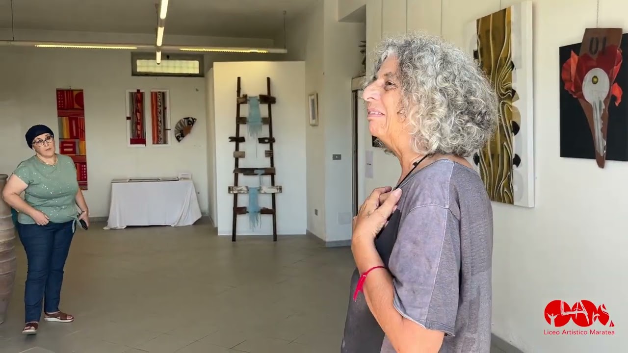 Il Liceo Artistico di Maratea in visita alla mostra 