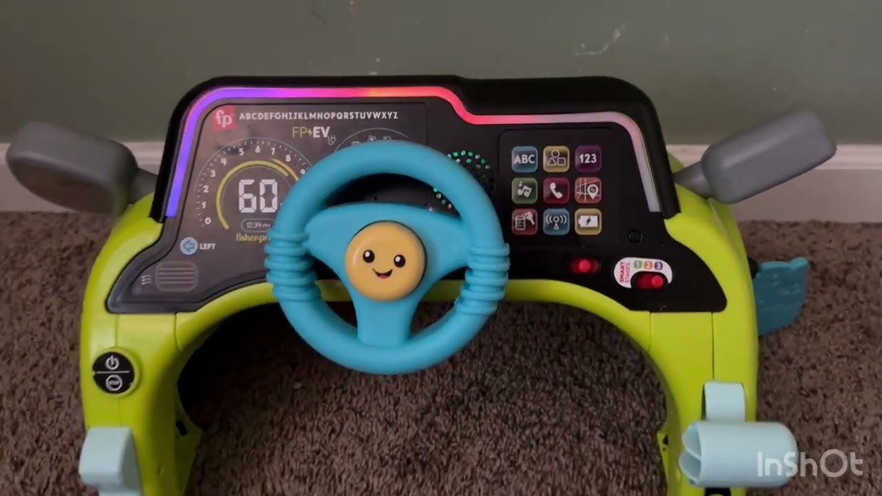 Review| Fisher-Price | Sit & Steer| Driver Car | Activity Center with Smart activity