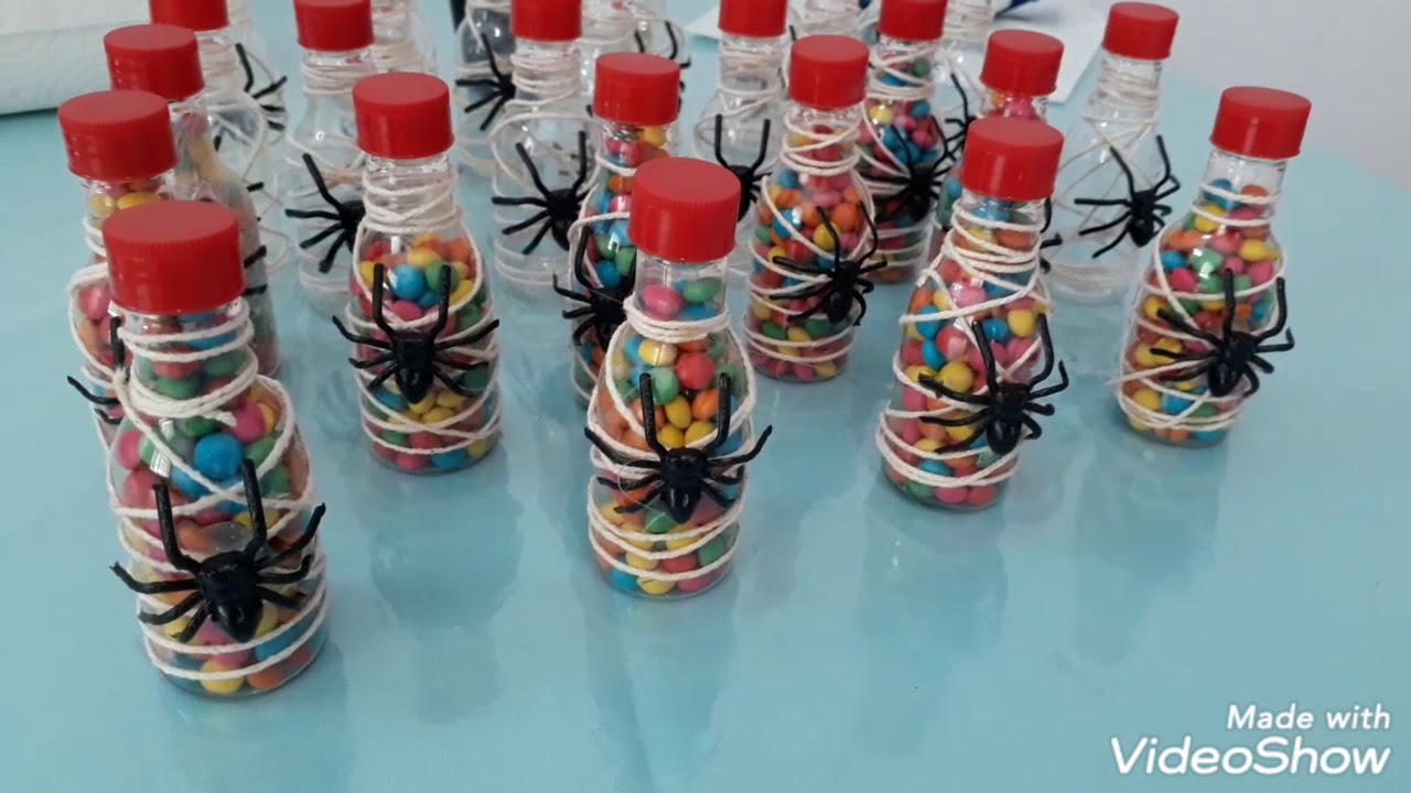 Lembrancinhas de aniversário.Tema Homem Aranha