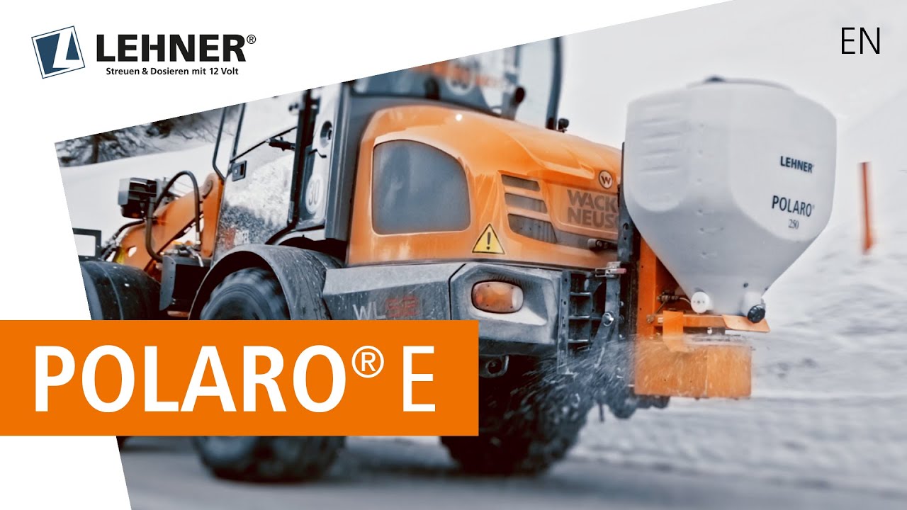 POLARO E – electronic dosing, one-sided spreading, and a great deal more