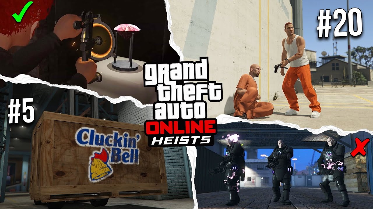 Ranking Every Heist in GTA Online