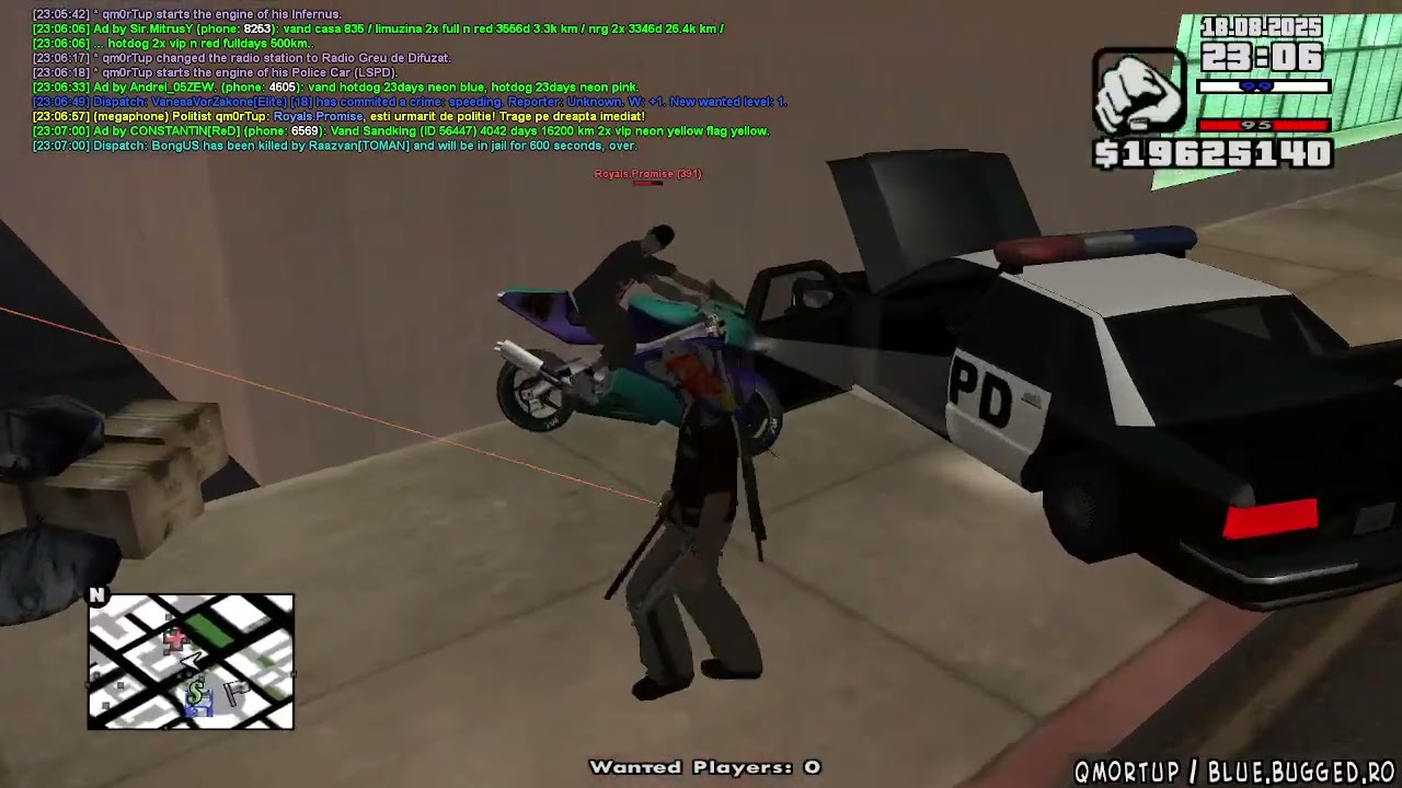 m0rTu - dovada 14 blue.bugged [SA:MP] #gta