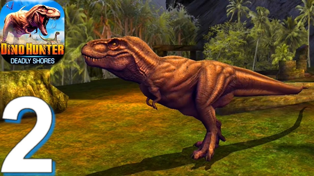 DINO HUNTER: DEADLY SHORES - Gameplay Walkthrough Part 2 (Android, iOS Gameplay)