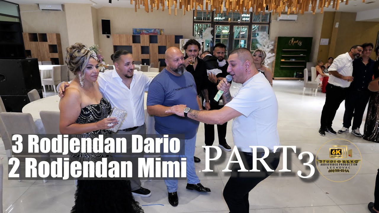 3 RODJENDAN DARIO 2 RODJENDAN MIMI 12.08.2025 PART3 (STUDIO BEKO)6K LESKOVAC