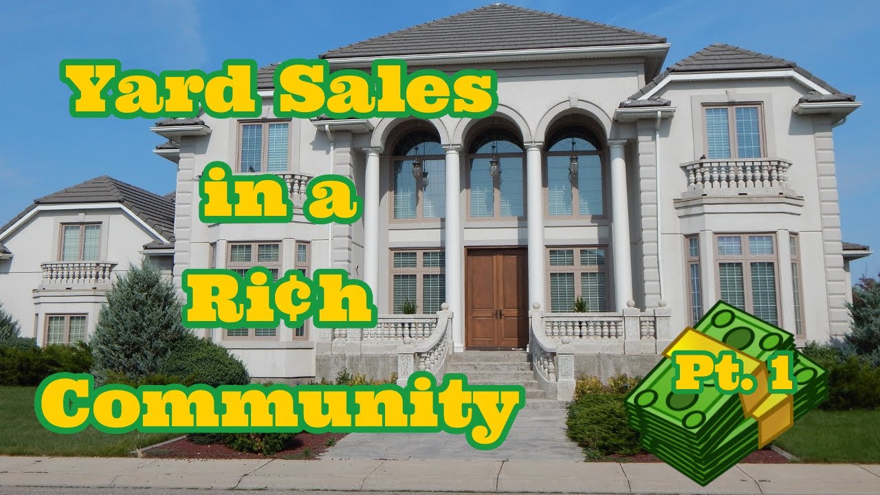 Yard Sales in a Rich Community Part 1 | Picking for Ebay Resell Profit