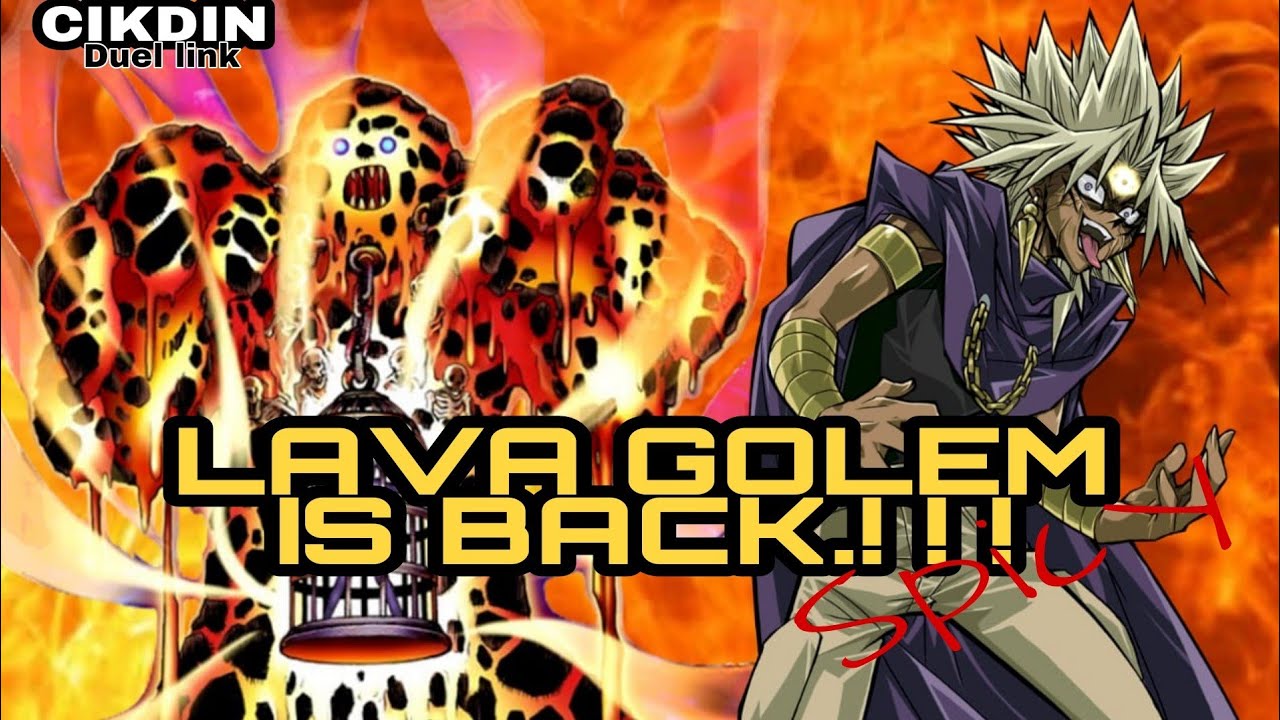 STALL DECK LAVA GOLEM IS BACK.! ! ! [Yu-Gi-Oh! Duel Link]