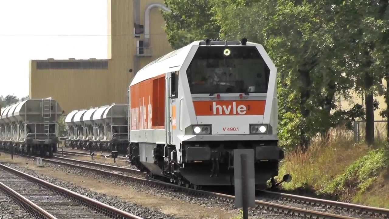 HVLE Voith Maxima 40CC auf Strecken der OHE, 21.8.2013