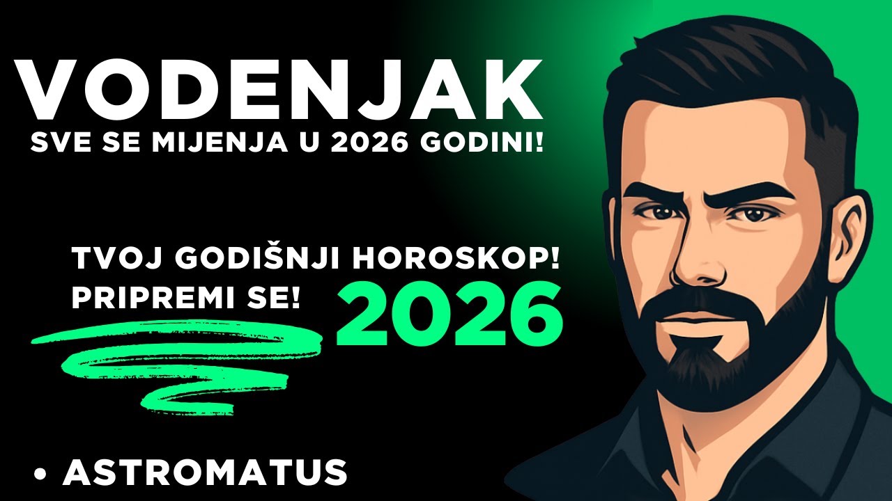 VODENJAK ✨ Ovo je Godina da Budeš ono Što Jesi, Bez Isprike - 2026