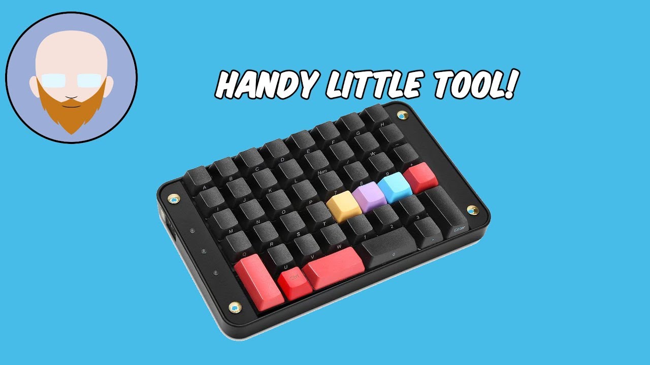 One Of My Favorite Little Tools! | Koolertron Programmable Mechanical Keyboard Review
