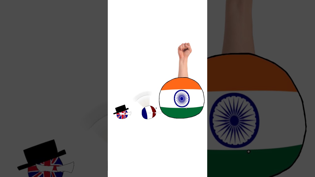 indian independence reaction | #countryballs