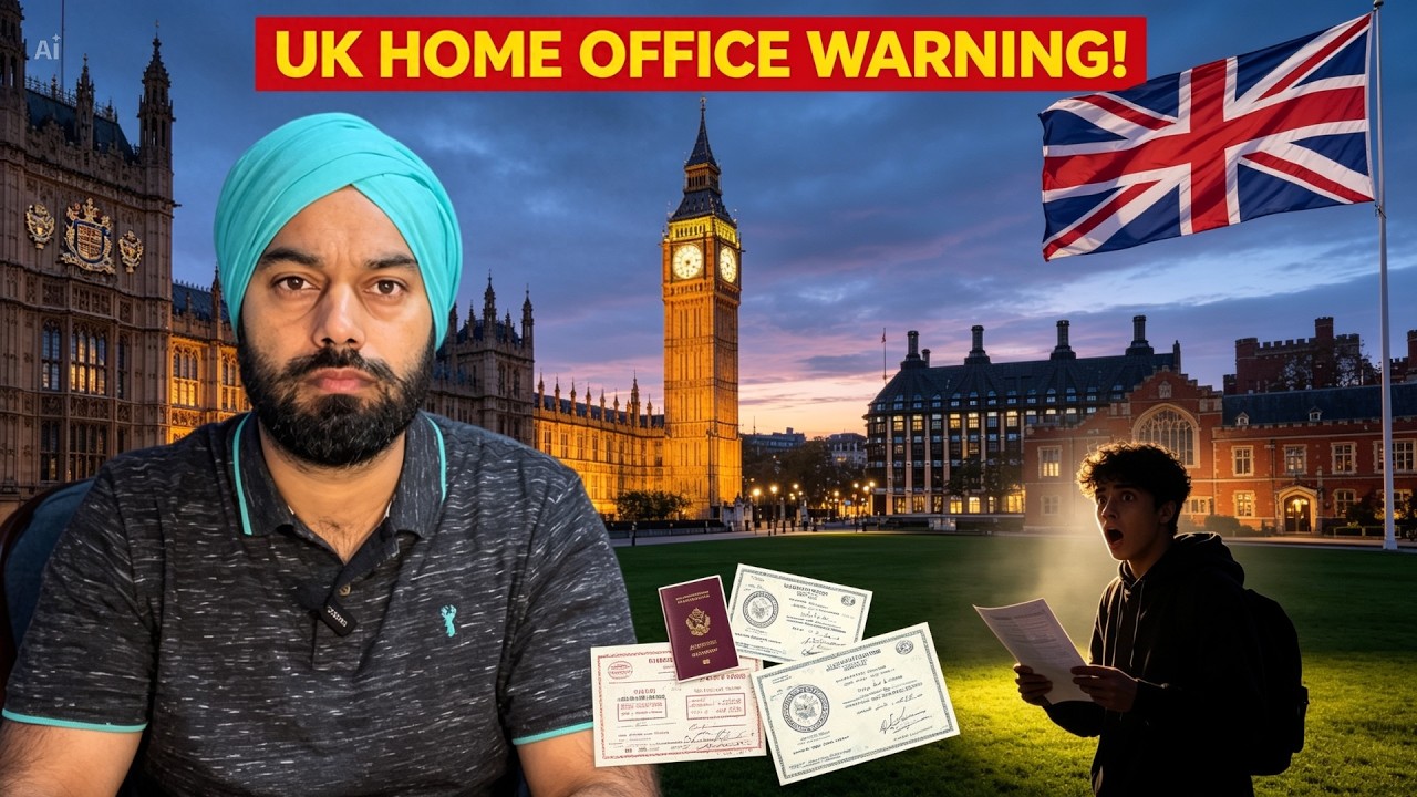 🇬🇧 UK Home Office Issues Warning to Universities | International Student Visa Update 2026
